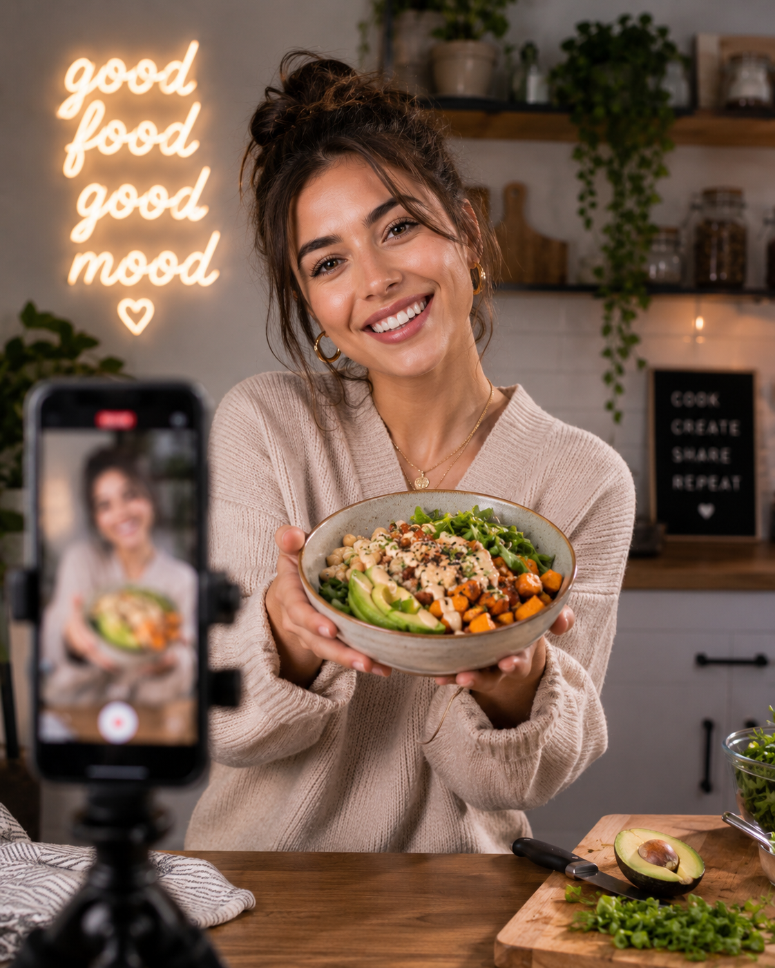 Creator filmt Food-Bowl für foodalo